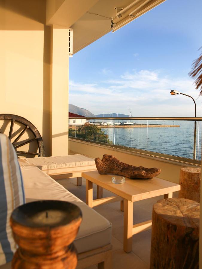 Boho Beach House In Itea-Delphi ภายนอก รูปภาพ