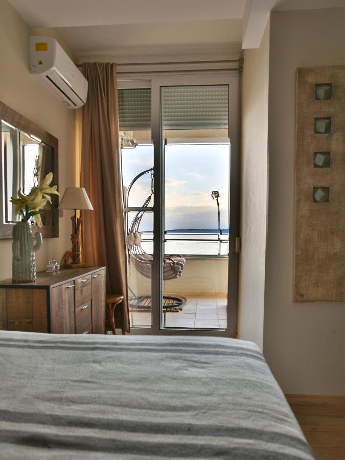 Boho Beach House In Itea-Delphi ภายนอก รูปภาพ