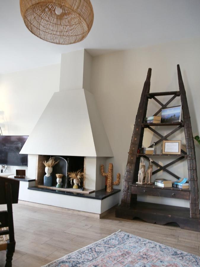 Boho Beach House In Itea-Delphi ภายนอก รูปภาพ